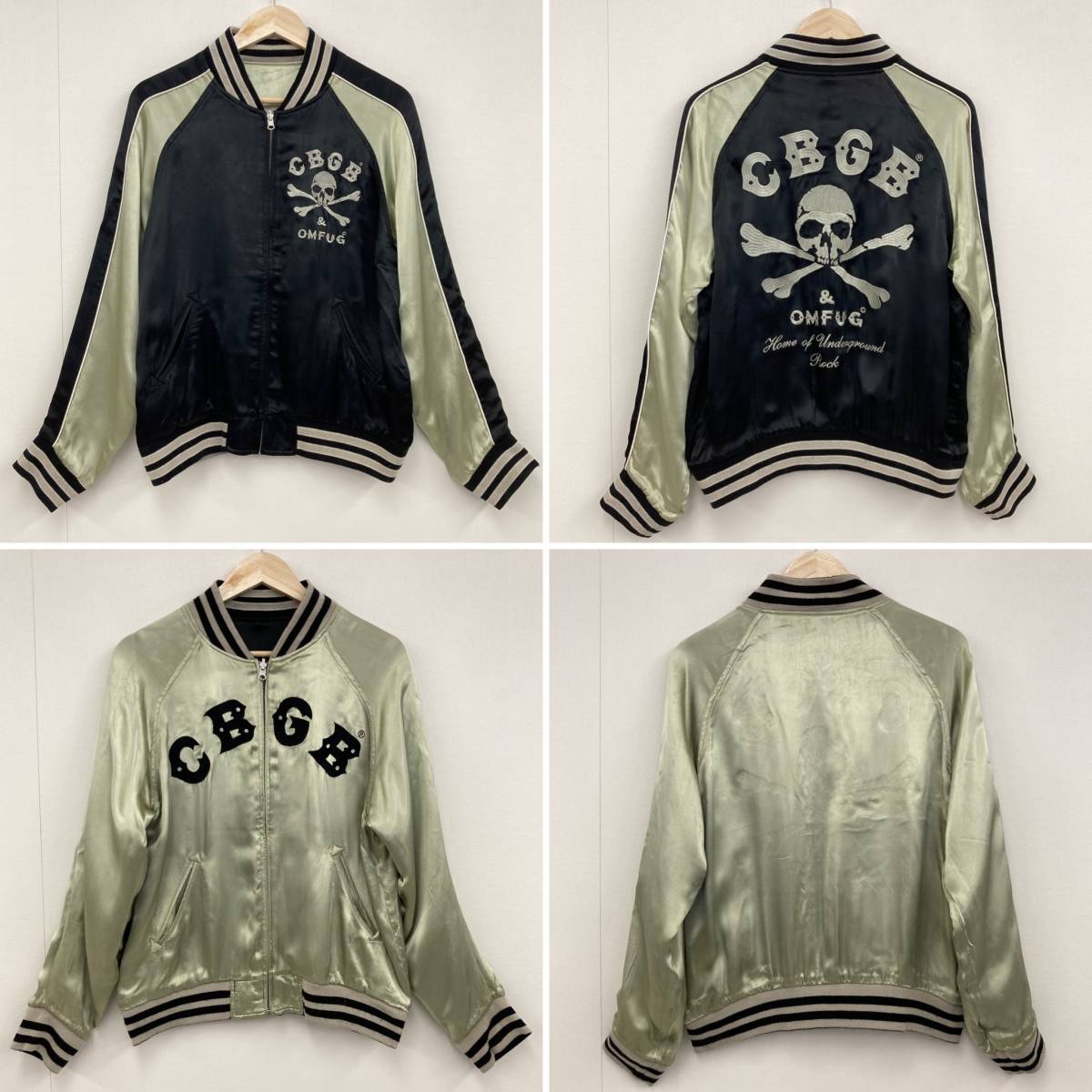 お年玉セール特価】 CBGB スカジャン ジャンパー ジャケット Mサイズ