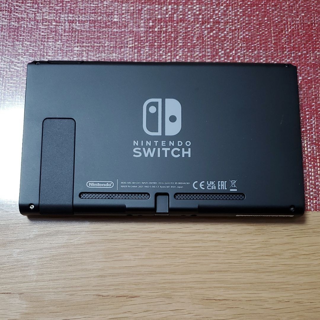 Nintendo Switch　バッテリー強化版　グレー　本体画面、箱　新品未使用品　メーカー保証つき