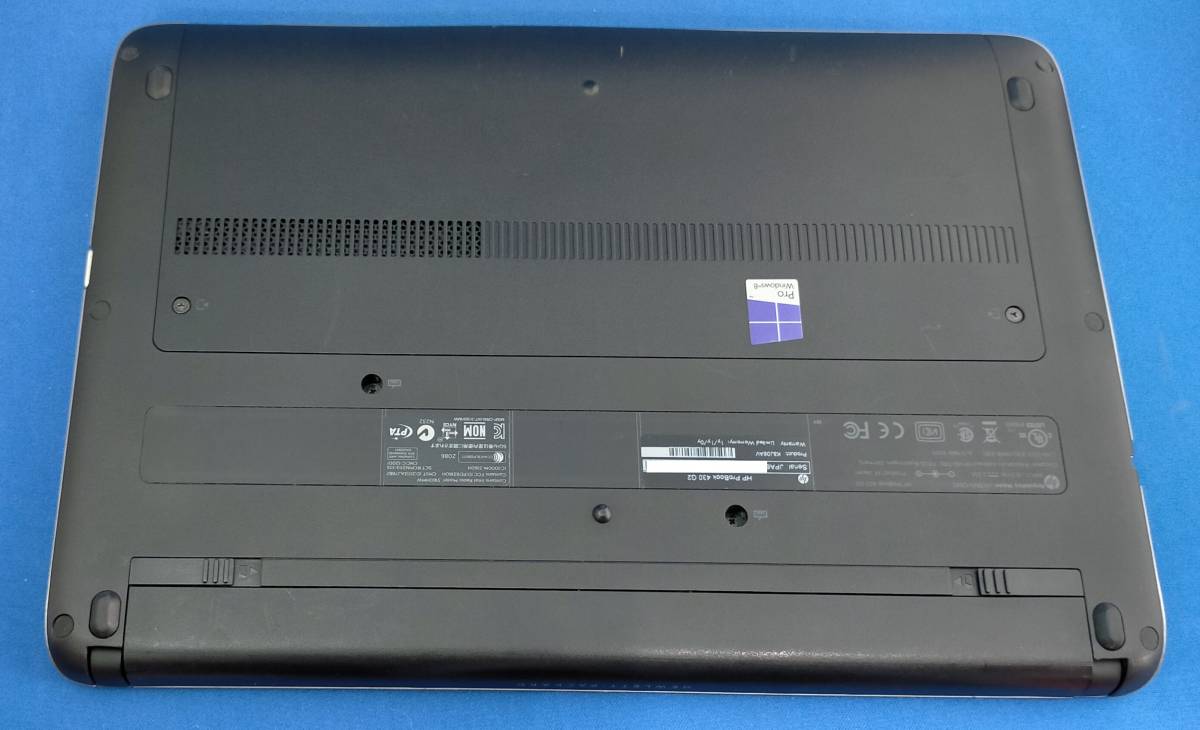 #23【テレワークにいかが?】HP ProBook 430 G2 (Win10Pro/Core i5-5200U(2.2GHz) /メモリ8GB/SSD 240GB) 5