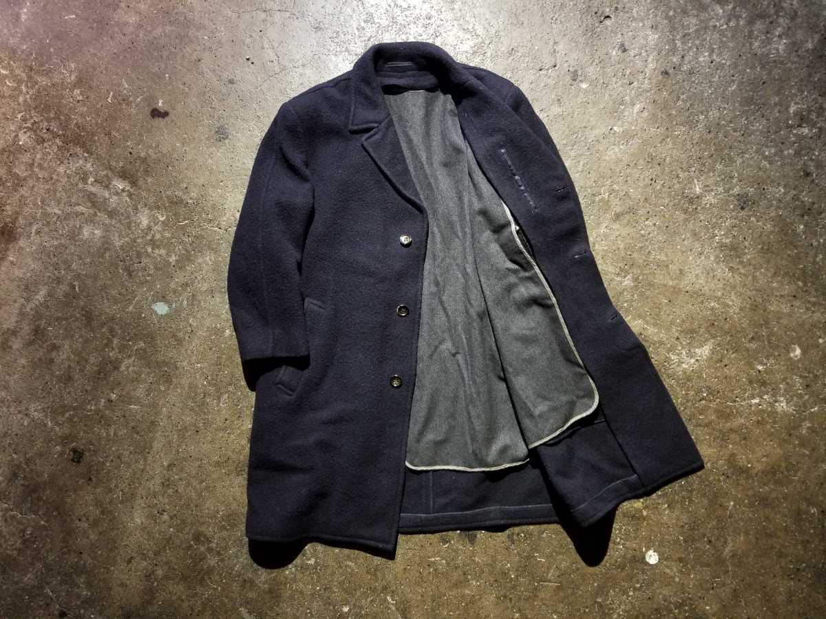 HOMME COMME des GARCONS 80s デカオム ライナー付きチェスターコート