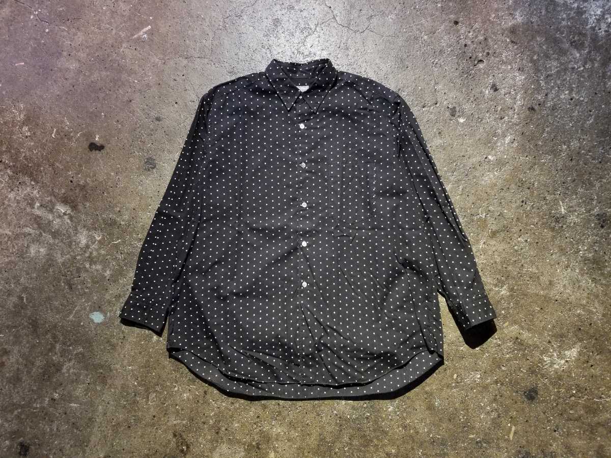 COMME des GARCONS HOMME AD1988 ポルカドットシャツ 80s