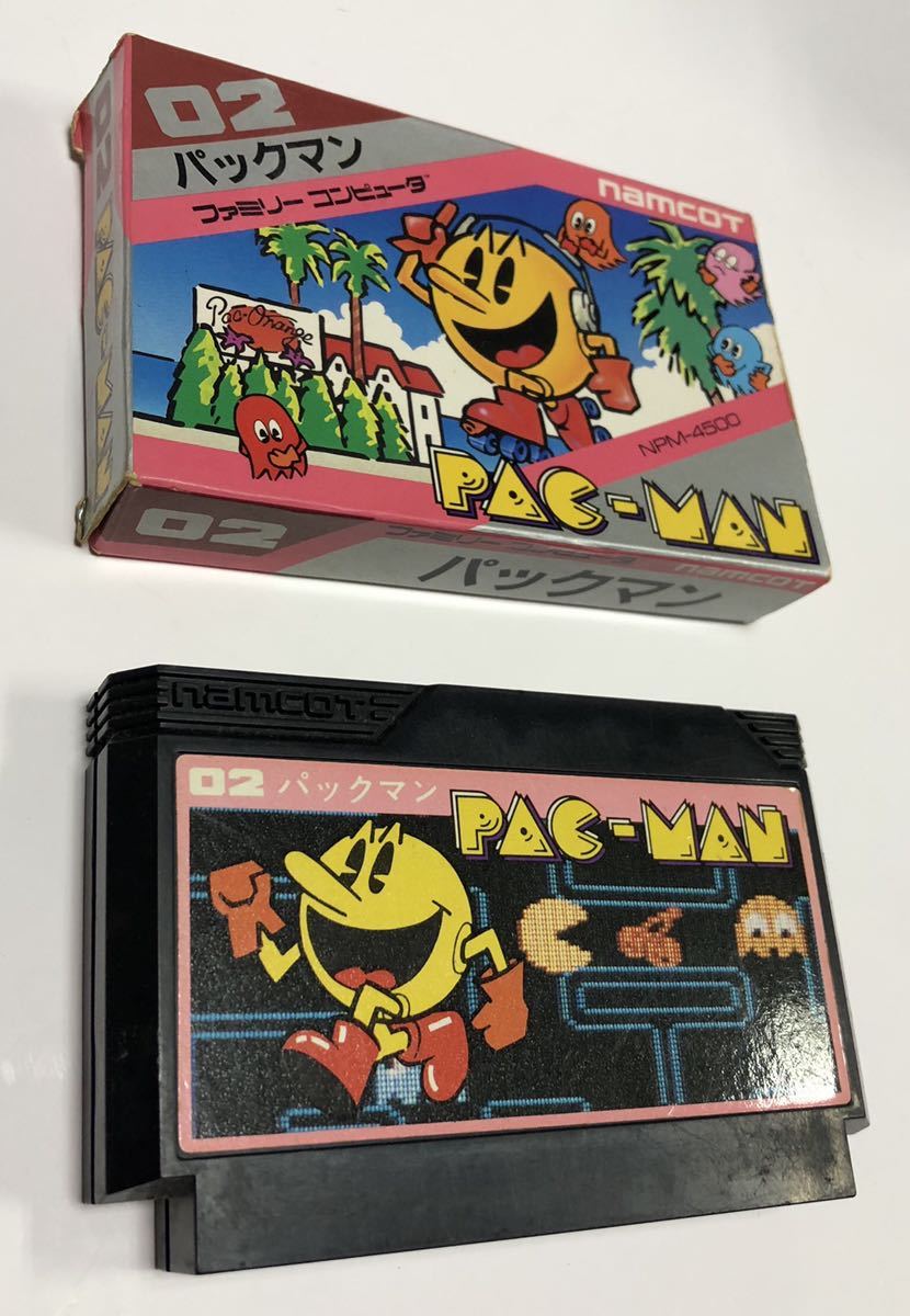 ファミコン ソフト PAC MAN パックマン 箱付き レトロゲーム ファミコン ソフト PAC MAN パックマン 箱付き レトロゲーム