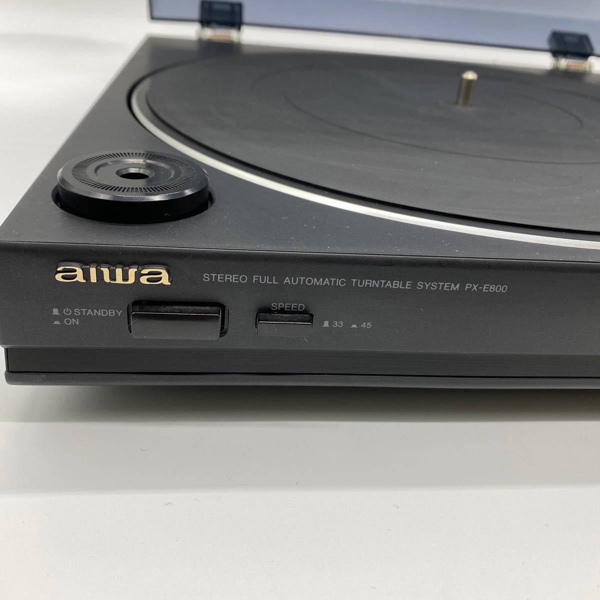 aiwa アイワ レコードプレーヤー ターンテーブル PX-E800 フル aiwa アイワ レコードプレーヤー ターンテーブル PX-E800 フル