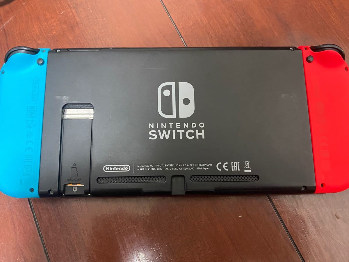 Nintendo Switch ニンテンドースイッチ 任天堂　ネオンブルー　ネオンレッド