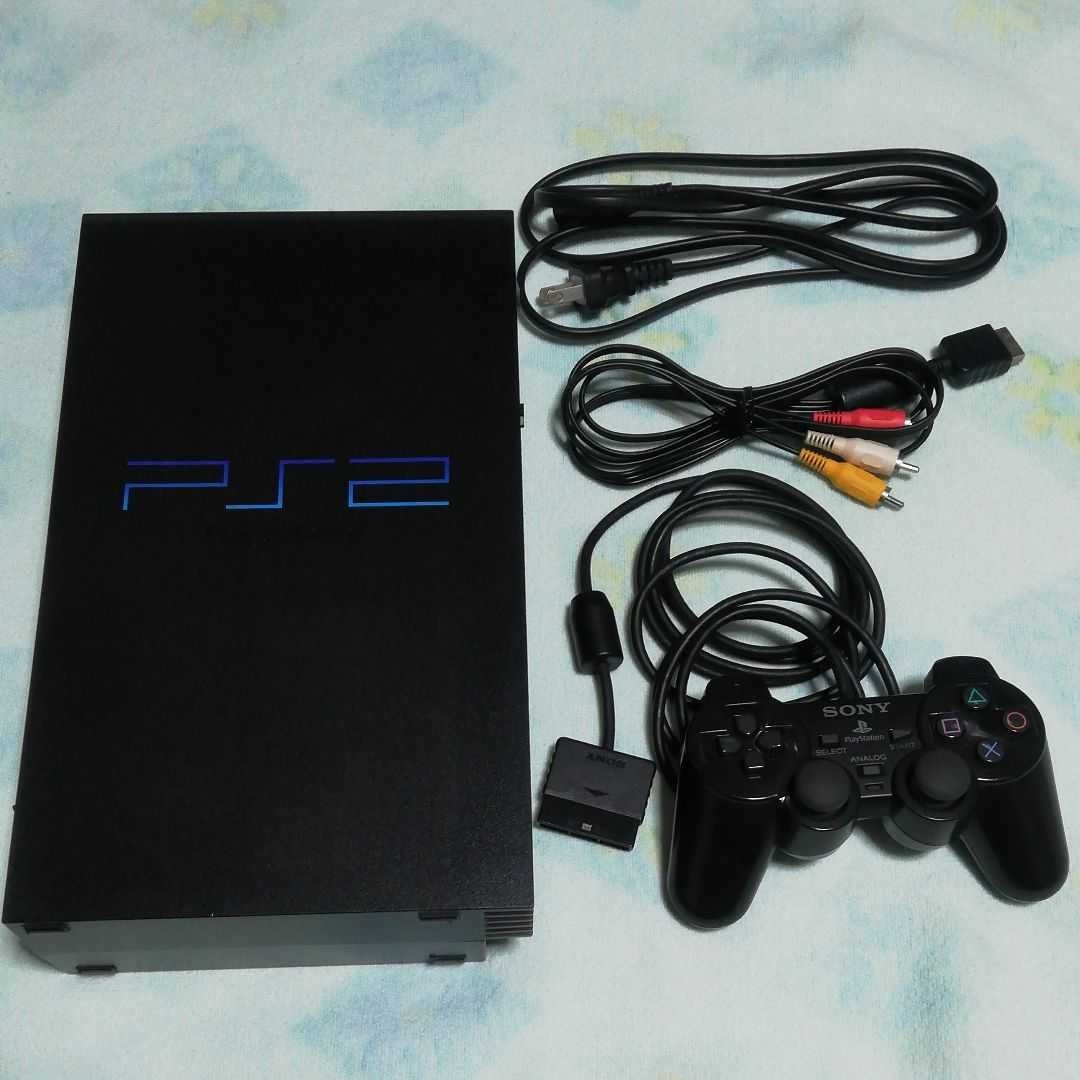 プレイステーション2 PS2 SCPH50000 本体・コントローラー・AVケーブル・電源ケーブルセット