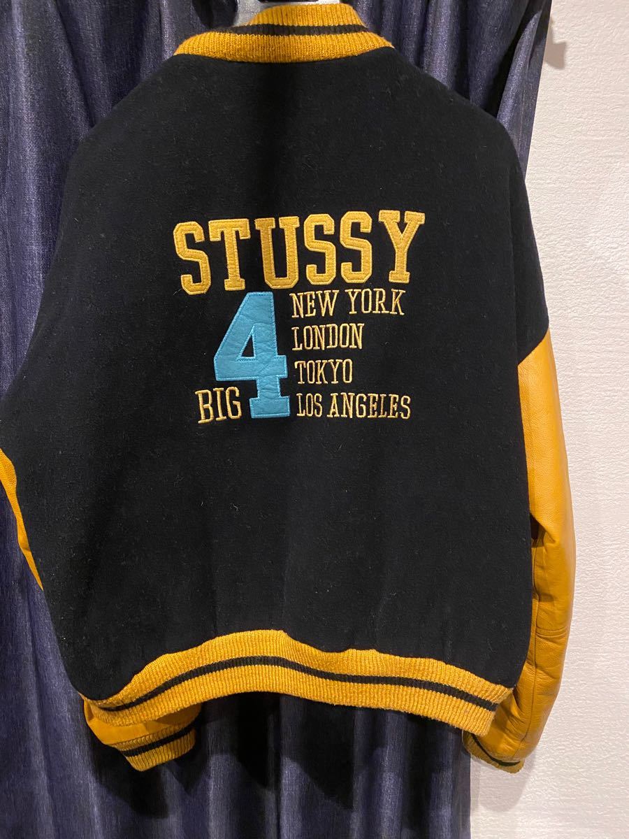 驚きの値段 Stussy alter-office.ru 4大都市 BIG4 Stussy M スタジャン