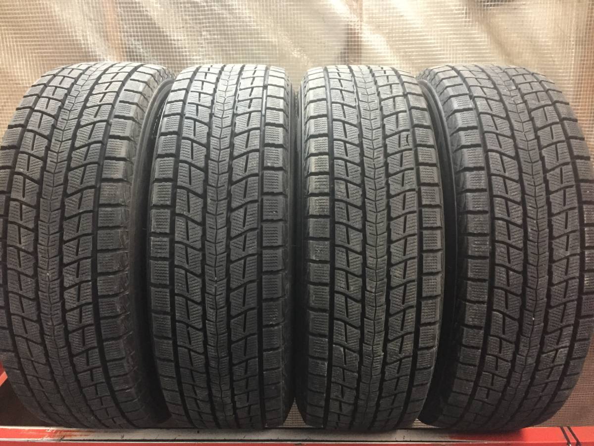 バリ山!! 225/60R18 ダンロップ WINTER MAXX SJ8 4本セット!! 引取可