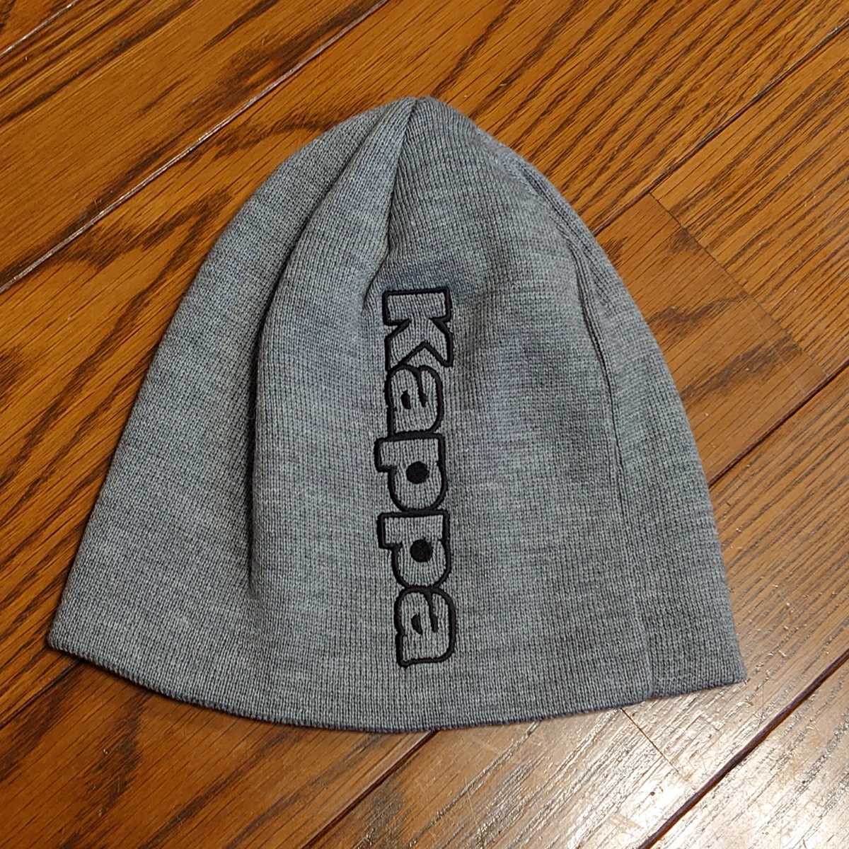 Kappa GOLF カッパ ゴルフ ニットキャップ グレー新品 ニット帽 フリーサイズ KF958HW11_画像2