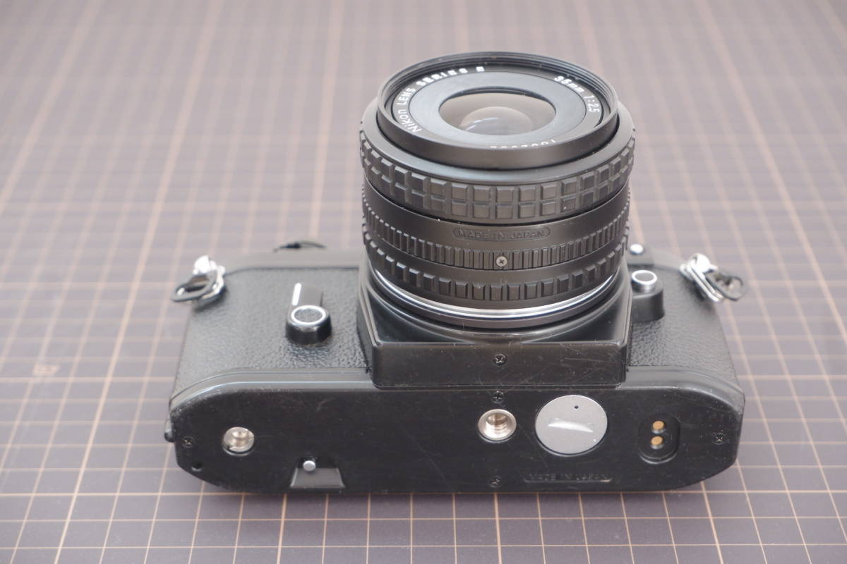 Nikon EM + NIKON LENS SERIES E 35mm f2.5_画像4