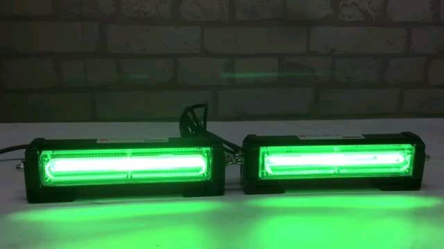 LED ストロボフラッシュドライビングライト　グリーン　レアカラー