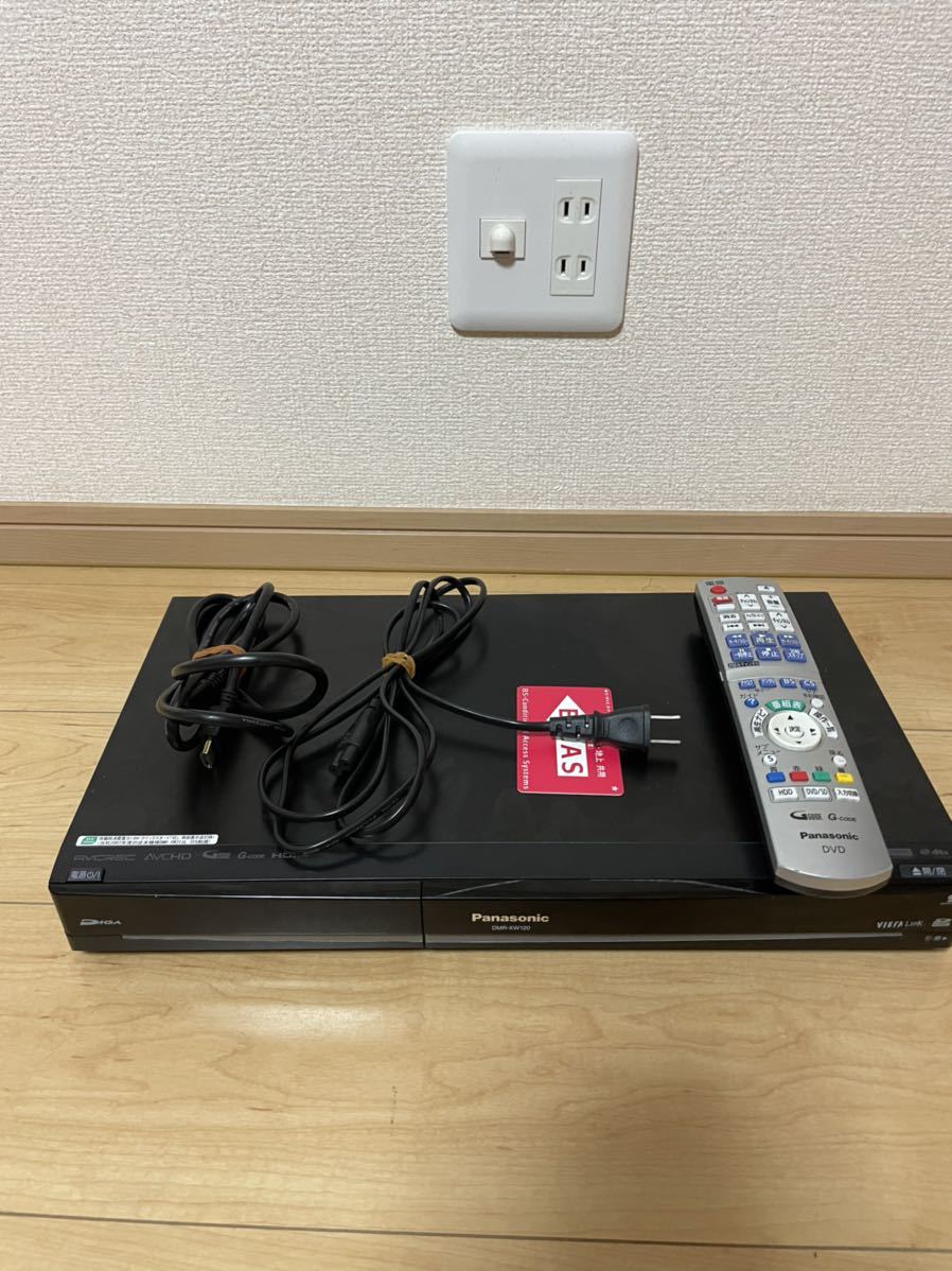パナソニック HDD搭載ハイビジョンDVDレコーダー DMR-XW120 - 通販