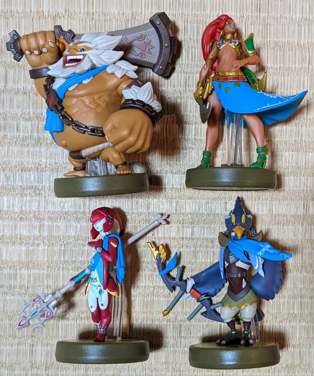 amiibo ゼルダの伝説 セット売り、カード付き