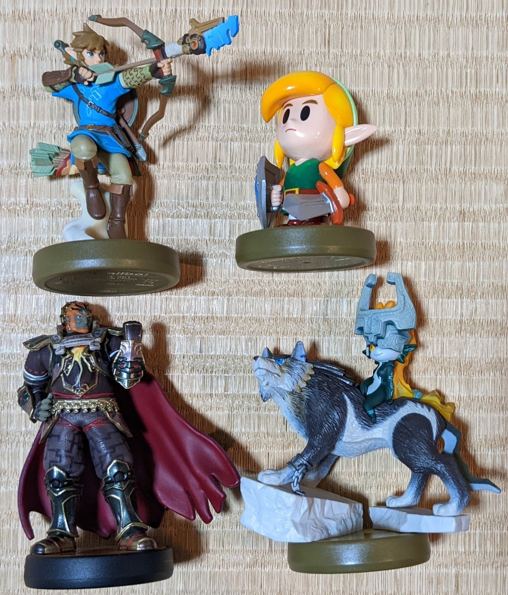 amiibo ゼルダの伝説 セット売り、カード付き amiibo ゼルダの伝説 セット売り、カード付き
