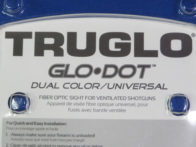 TRUGLO 散弾銃用 ファイバーサイト デュアルカラー GLO DOT 蛍光照星  照準器  ショットガン クレー射撃 狩猟に最適の画像3