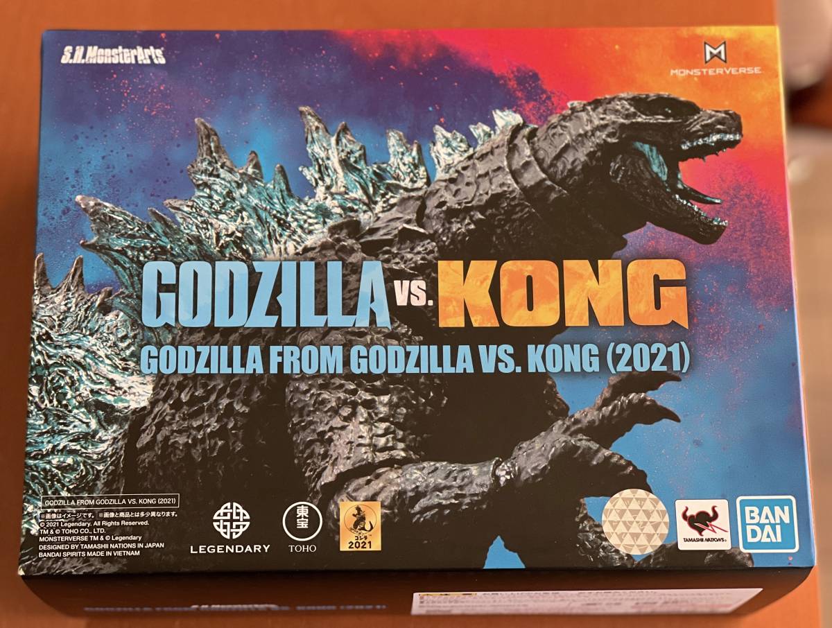 ☆ 未使用品 未開封 S.H.MonsterArts モンスターアーツ ゴジラ 2021