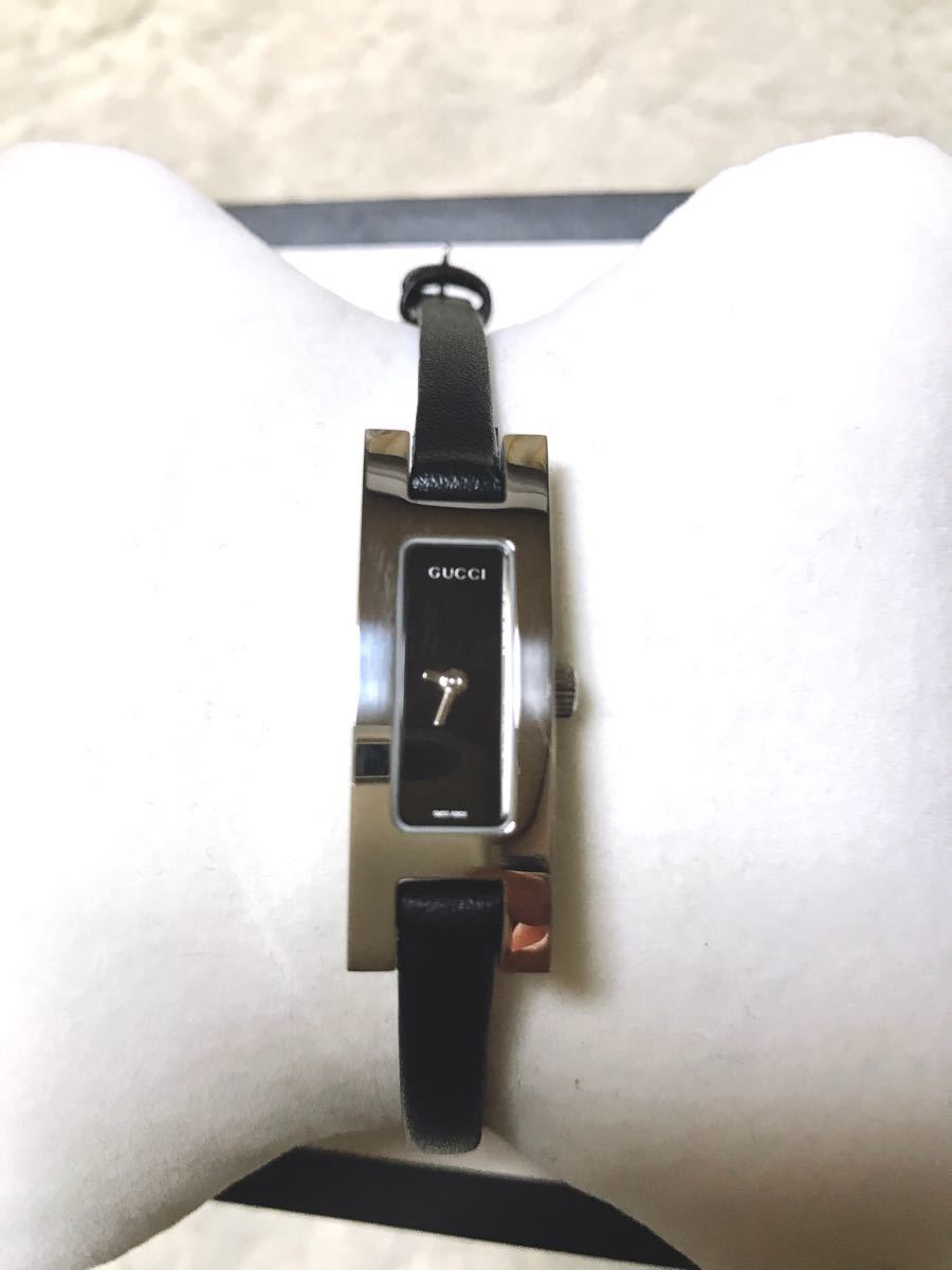 GUCCI グッチ 腕時計 レディース 箱付き 電池交換済 - library