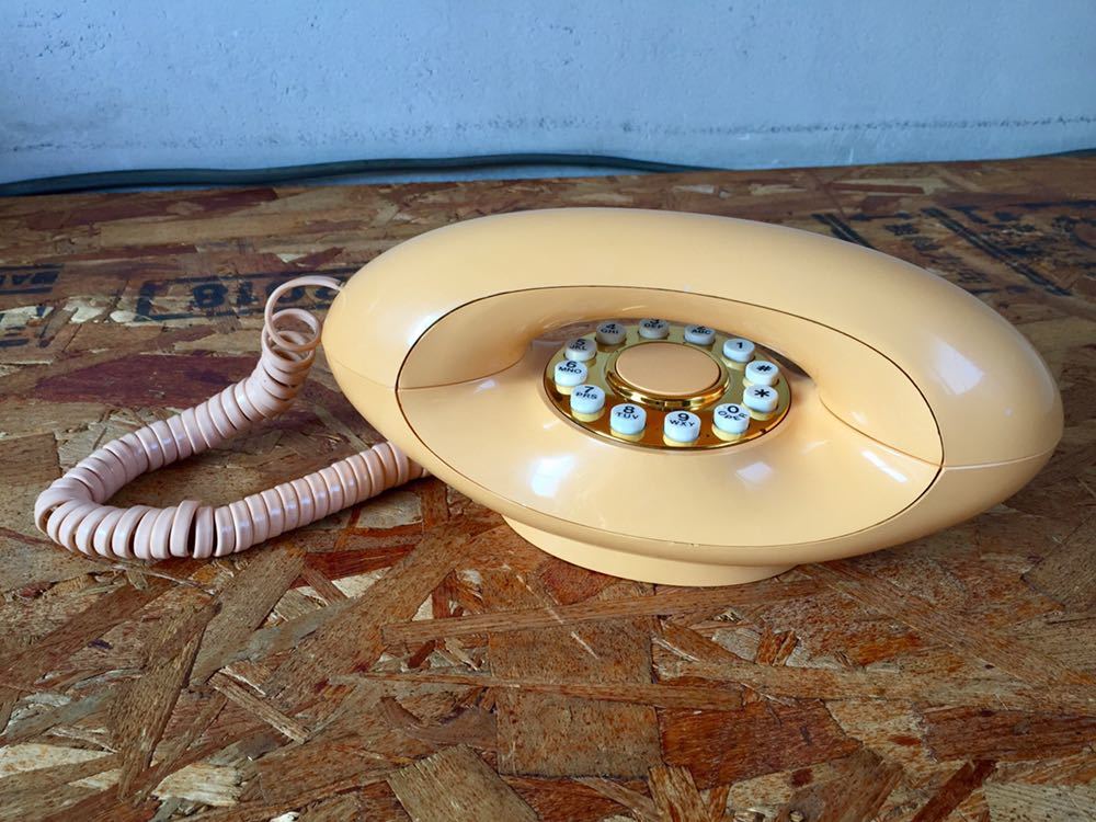 ATC Genie Phoneji- knee phone telephone machine Mid-century Space Age USA Vintage retro rare rare 
