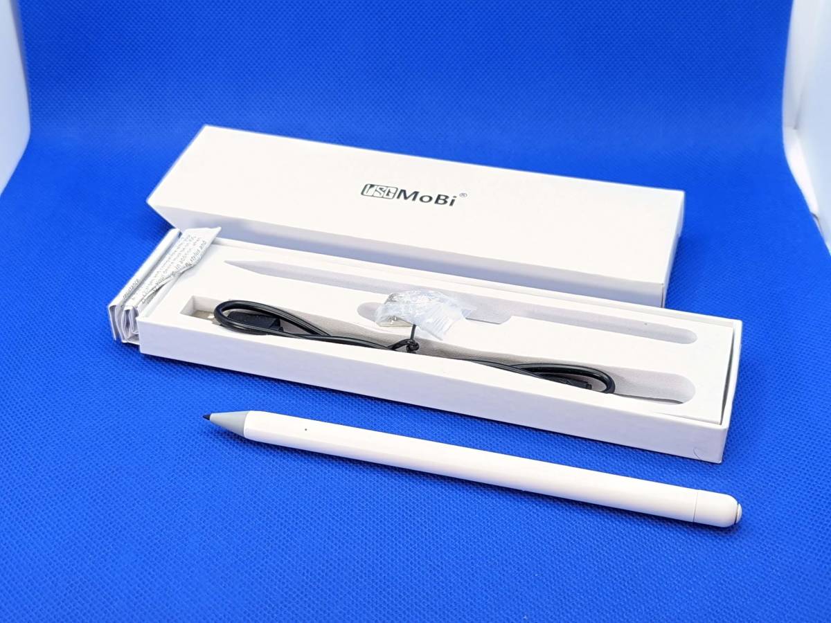 美品！USGMoBi タッチペン iPad対応 ペンシル 1mm極細ペン先　送料無料！
