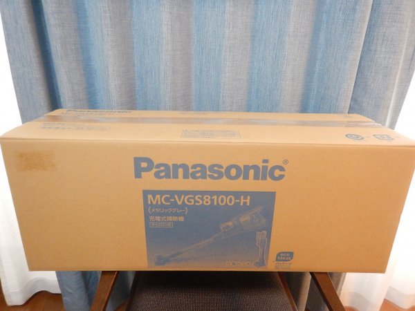 未使用】Panasonic パナソニック MC-VGS8100-H 充電式掃除機