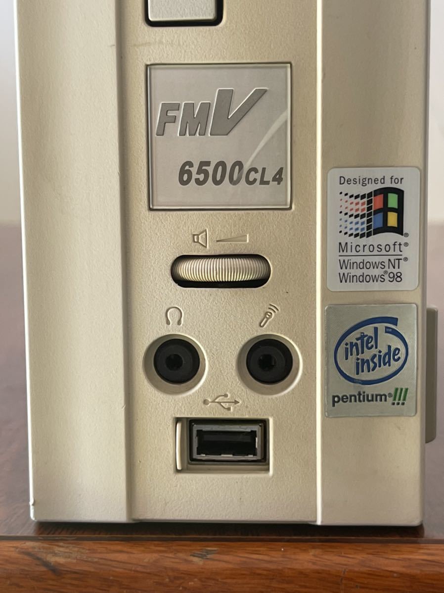 極稀少 美品　富士通　FUJITSU デスクトップパソコン FMV-6500CL4 FMV4CLJ160 本体のみ　動作未確認_画像10