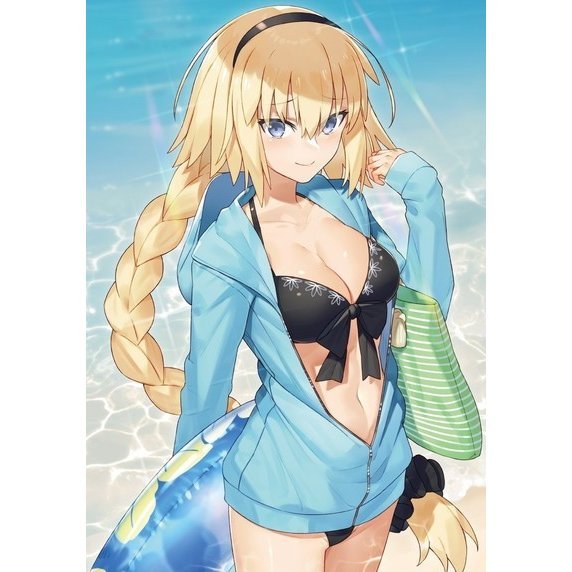 サンクリ2018 混沌の女神様 プレイマット 水着ジャンヌ ジャンヌ