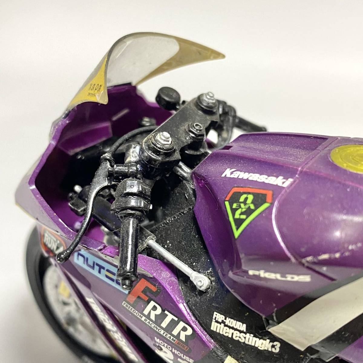 フジミ 1/12 エヴァRT カワサキ ZX-10R ニンジャ 完成品完成品 フジミ 1/12 エヴァRT カワサキ ZX-10R ニンジャ 完成品完成品