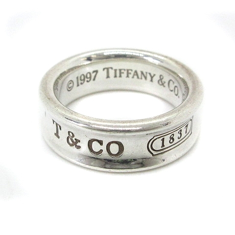 お得商品 Tiffany&Co. 1837リング 8号 ミディアム リング