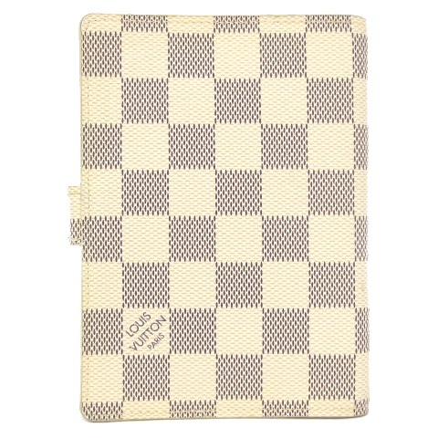 ルイヴィトン LOUIS VUITTON ダミエ アズール アジェンダPM 手帳カバー