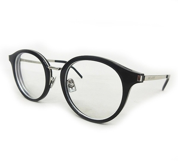 サンローラン パリ SAINT 最先端 LAURENT PARIS SL91 001 ボストン 眼鏡 メガネ ブラック 割引も実施中 4921 黒縁 レディース ユニセックス 黒 メンズ