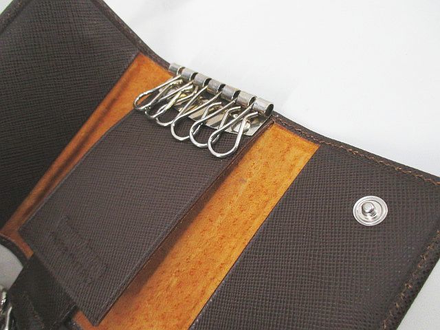 ジョルジオアルマーニ GIORGIO ARMANI キーケース 3つ折り 6連