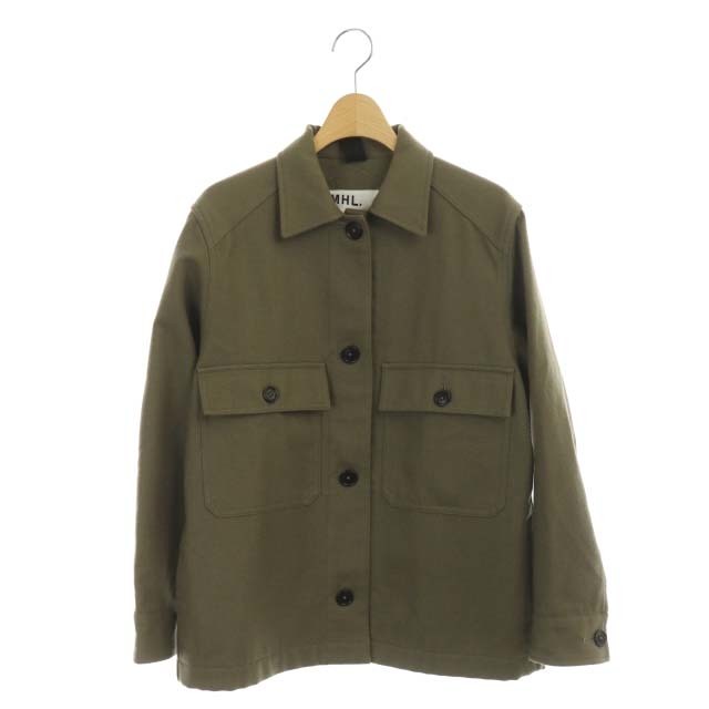 マーガレットハウエル MHL. 20AW WOOL COTTON DRILL ブルゾン
