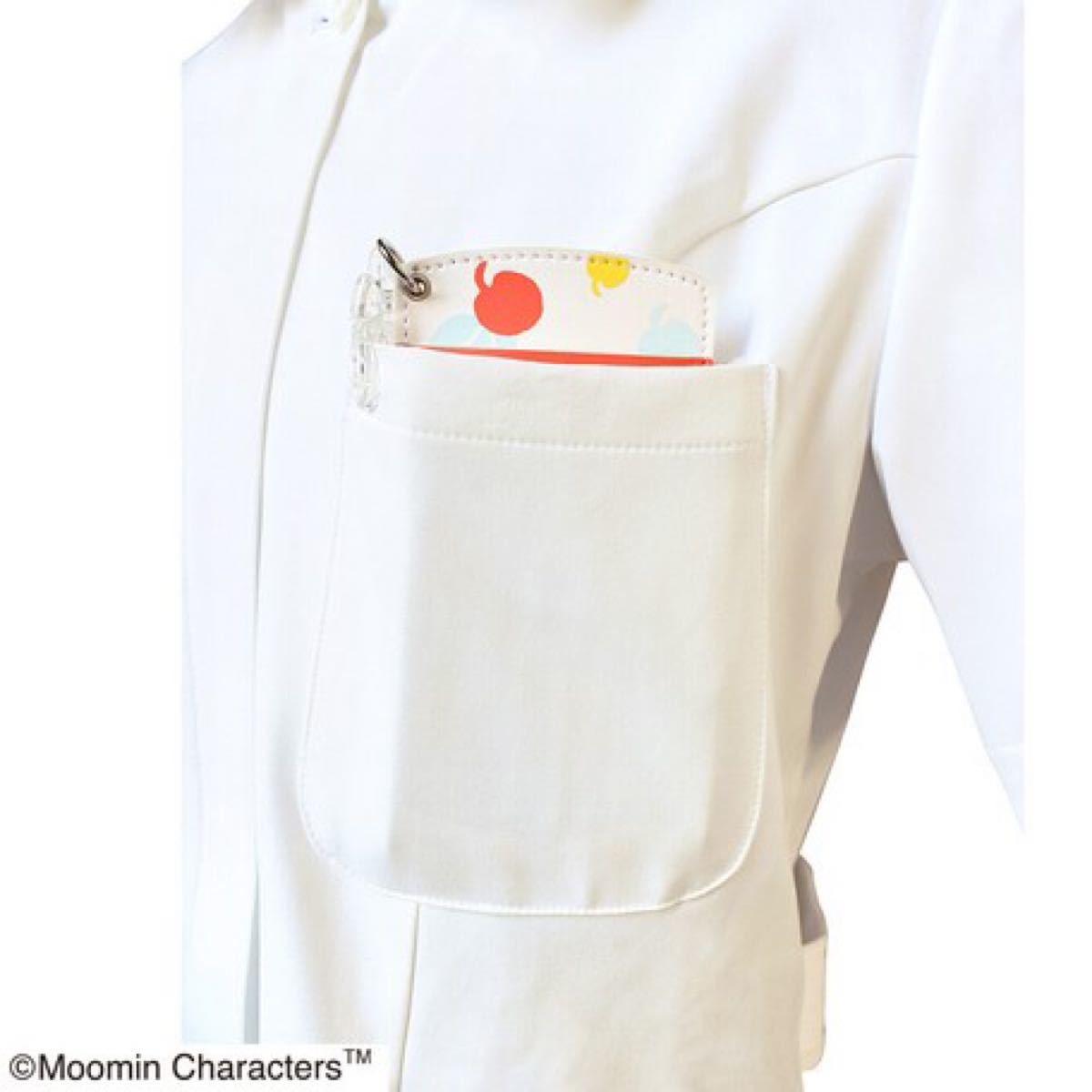 ムーミン　胸ポケット用ペンケース リトルミイ　ベゴニア　MOOMIN ミィ　看護師　ナースグッズ　新品
