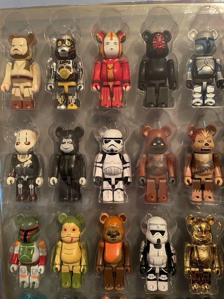 ベアブリック45体セット【ブリスター付】STAR WARS ハッピーくじ-