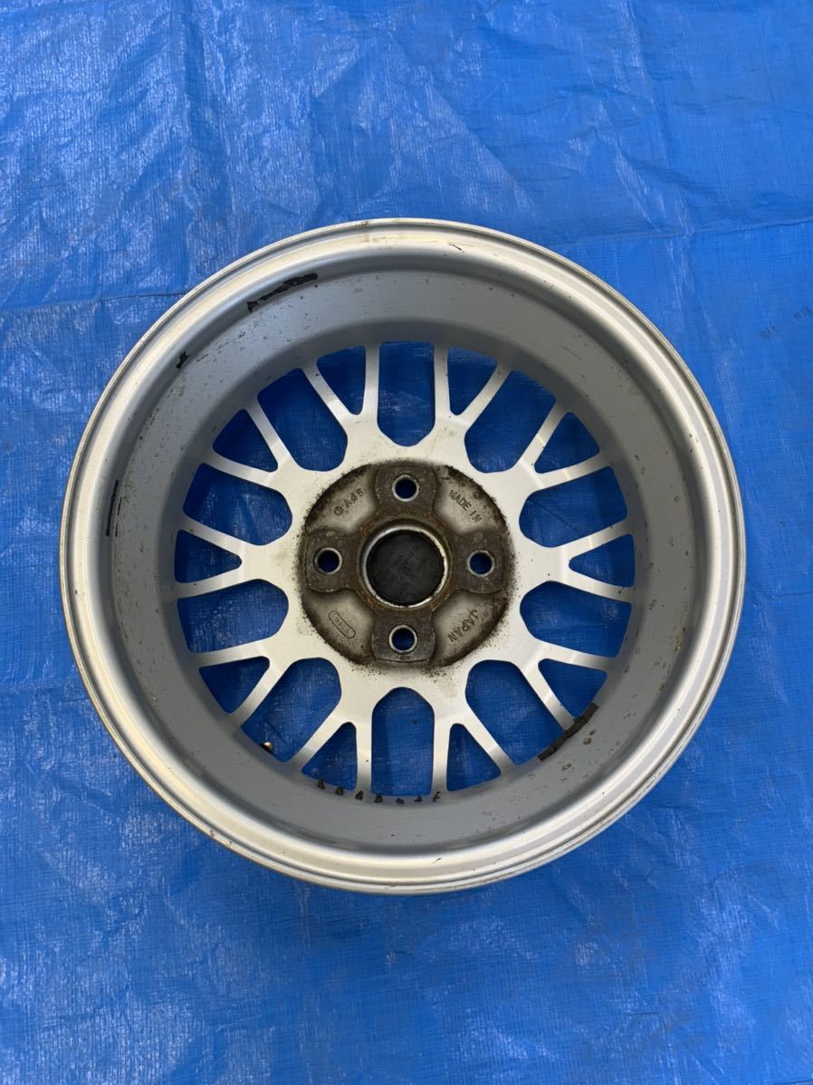 希少 鍛造 BBS スバル純正オプション13インチ4J 13×4.00B 4穴PCD100