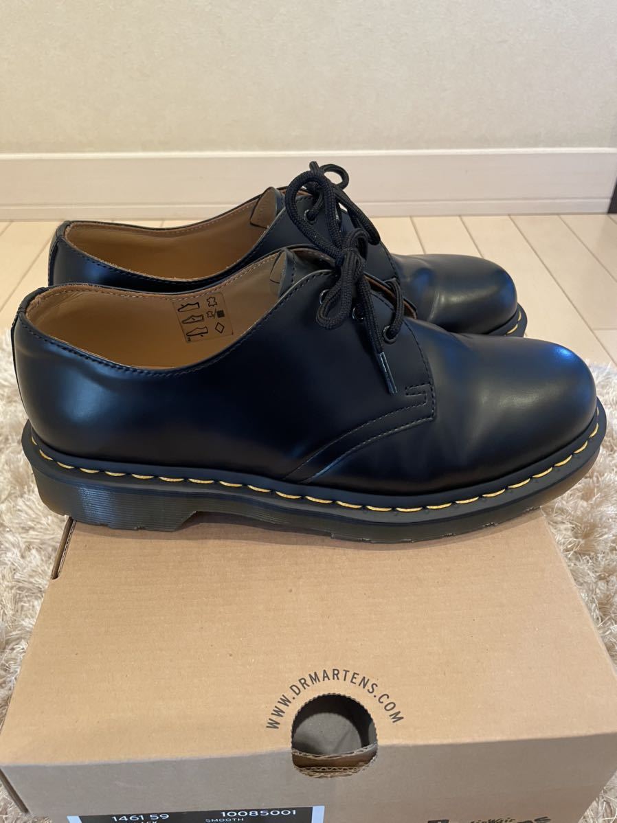 美品 Dr.Martens (ドクターマーチン)ブーツ CORE 1461 3EYE SHOE 3ホールシューズ 27cm UK8 ブラック_画像6