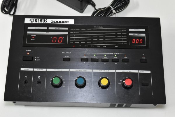 脳波測定器 サイコフィードバック システム KLAUS 3000PF 現状 脳波測定器 サイコフィードバック システム KLAUS 3000PF 現状