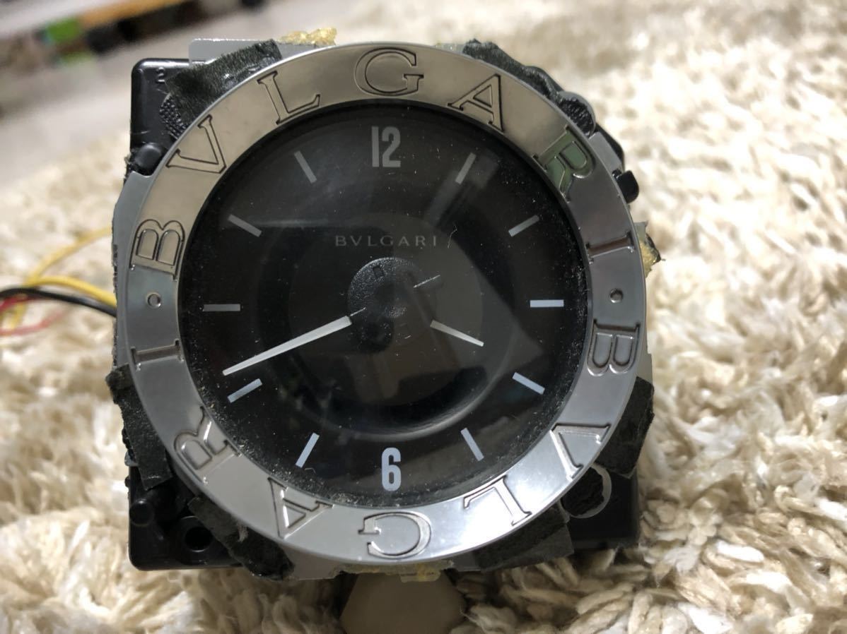 キャデラック 純正 BVLGARI ブルガリ 時計 アルファード にて使用 www