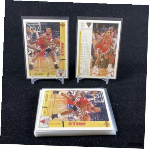 トレーディングカード Lot of 20 1991-92 Upper Deck Chicago Bulls #1 #8534 abcfjmsLNzBIRUWX-9348 その他