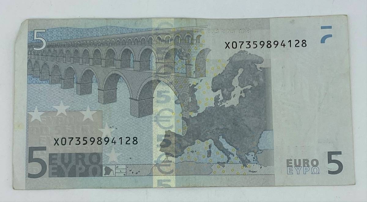 海外紙幣 【 ユーロ紙幣 3種 4枚 45ユーロ分 】 まとめ EURO ヨーロッパ 外国紙幣 コレクション YS_画像8