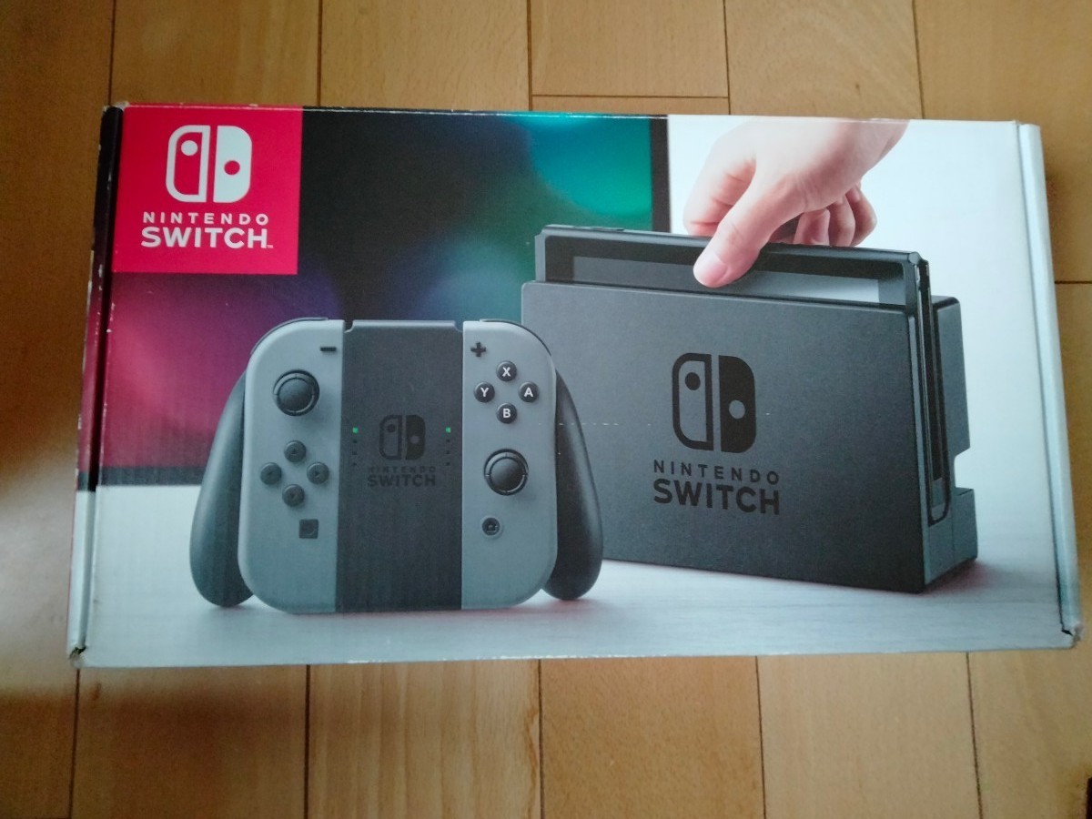 ニンテンドースイッチ本体 グレーnintendo switch 任天堂スイッチ本体