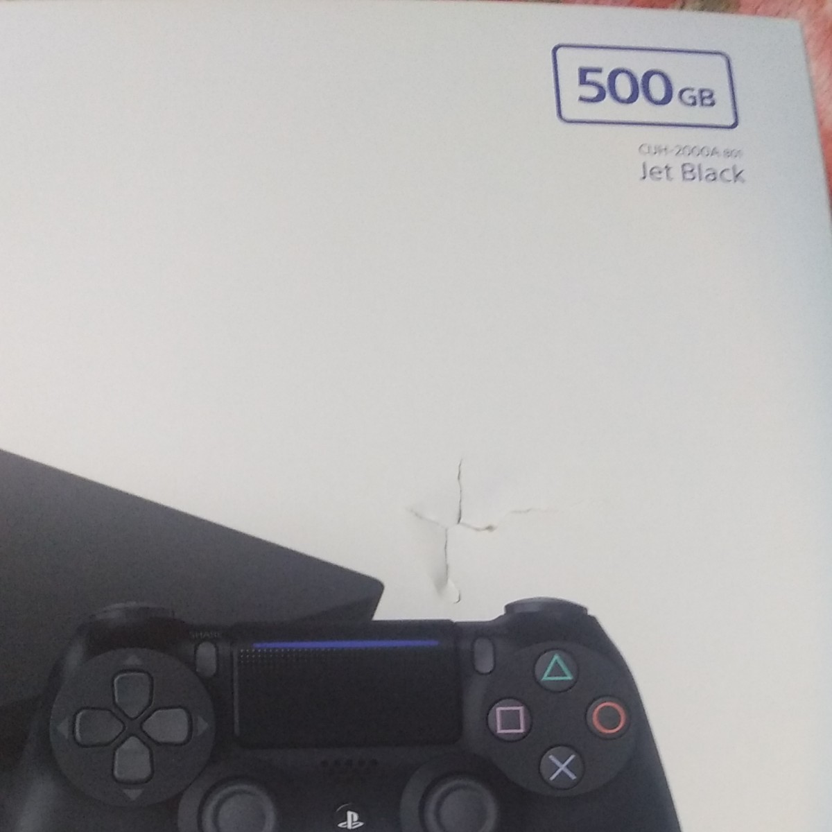 PS4本体 ジェット・ブラック CUH-2000A 500GB