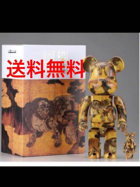 BE@RBRICK 狩野永徳「唐獅子図屏風」 100% & 400%BE@RBRICK