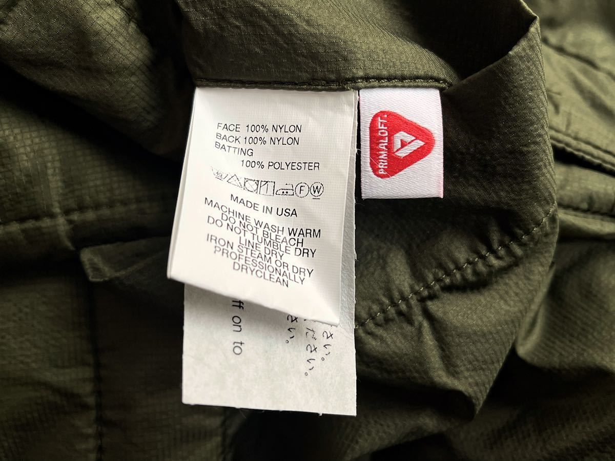 [ новый товар 2021F/W]Engineered Garments LINER JACKET NYLON MICRO RIPSTOP Olive S одежда, сконструированная и изготовленная на научной основе подкладка пальто оливковый 