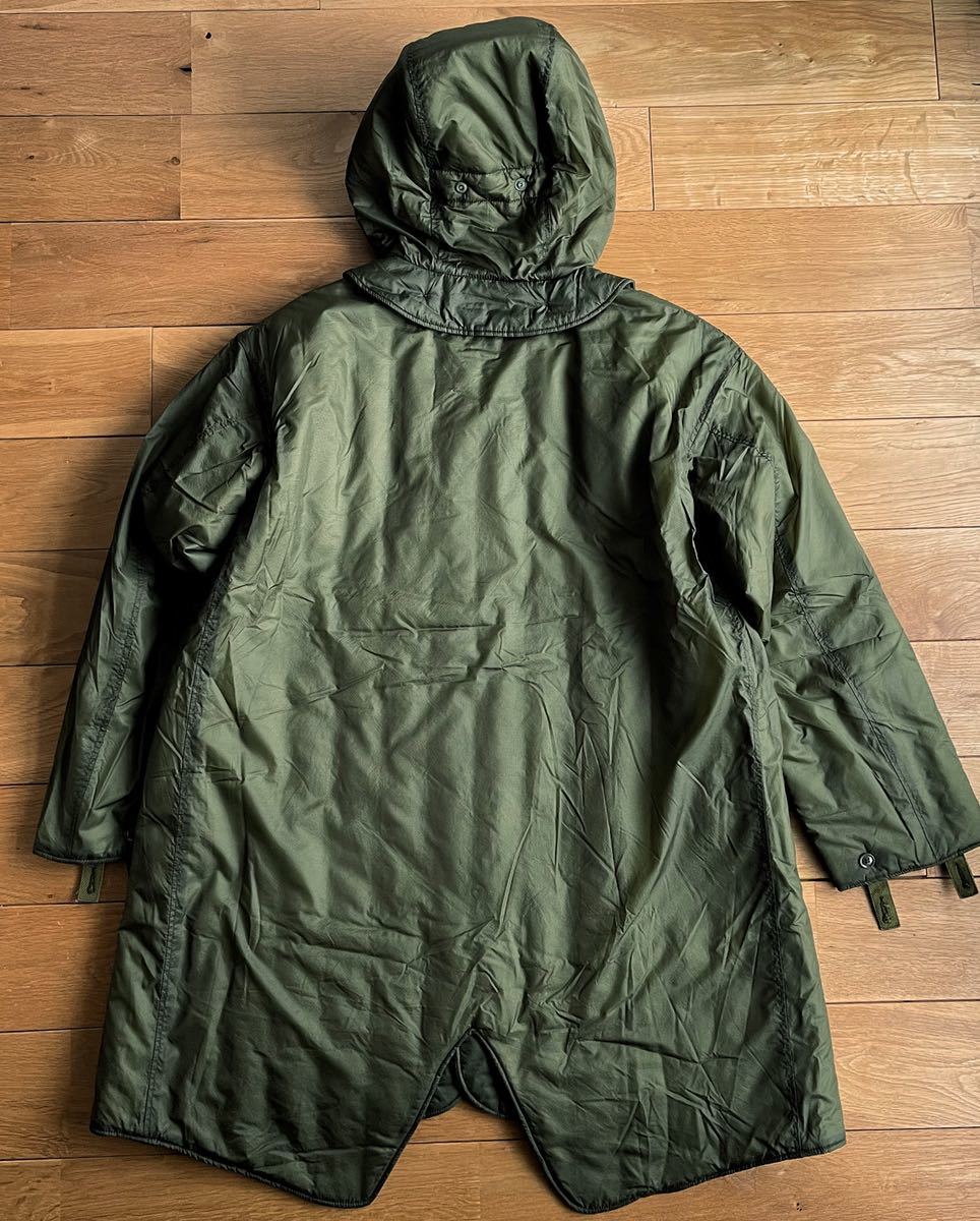 [ новый товар 2021F/W]Engineered Garments LINER JACKET NYLON MICRO RIPSTOP Olive S одежда, сконструированная и изготовленная на научной основе подкладка пальто оливковый 