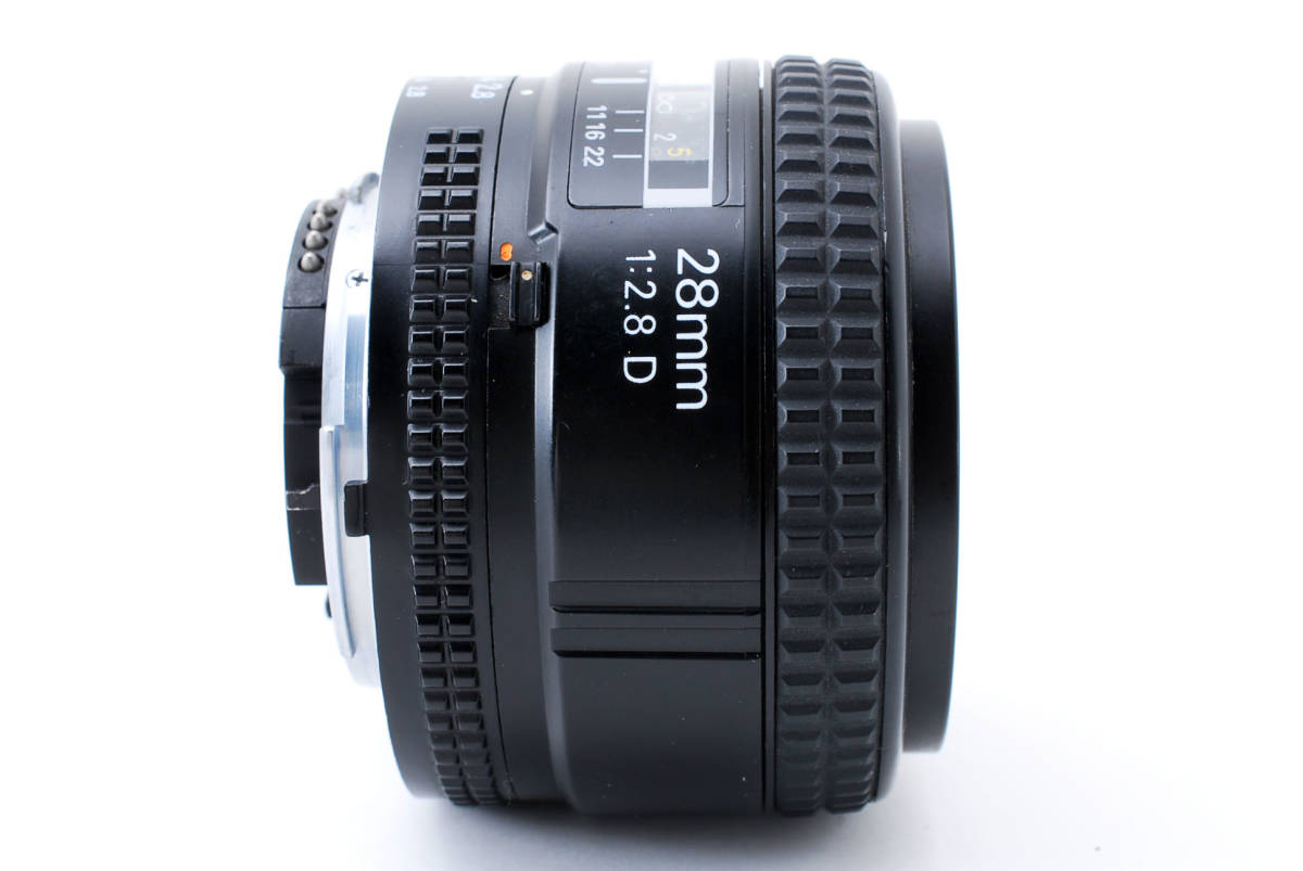 ★美品★ ニコン Nikon AF NIKKOR 28mm F2.8 D 単焦点 広角レンズ Fマウント #1143_画像6