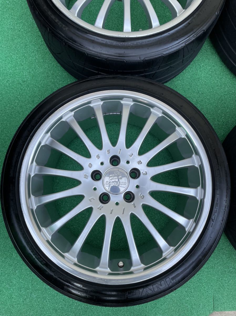 Carlsson カールソンCR1/16 19インチタイヤ・ホイール 4本 8.5J+40/10J