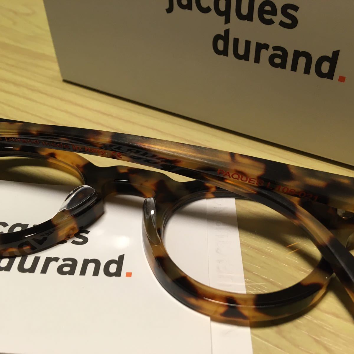 ジャック デュラン    フランス フレンチ 眼鏡 メガネ