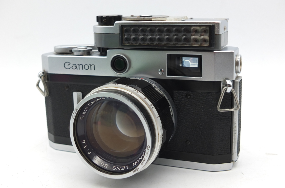 q2345】Canon キヤノン P レンジファインダー シャッターOK レンズ