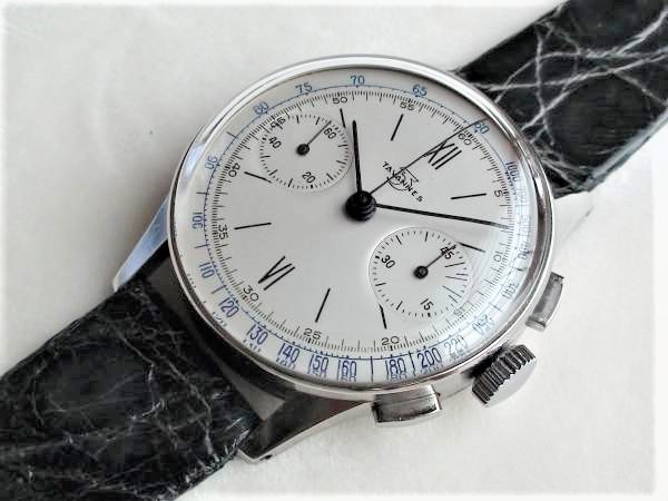 １９４０年代　　TAVANNES　　Chronograph　　極美品