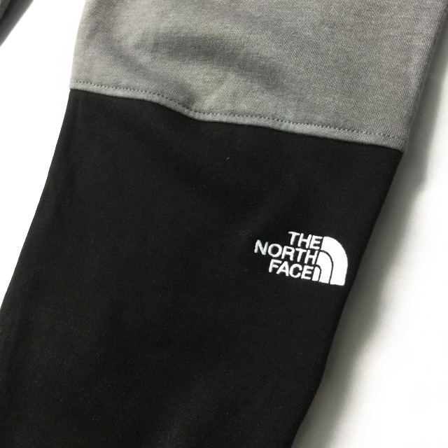 1円～!売切!【正規新品】THE NORTH FACE HD UX PANT ジョガーパンツ スウェット US限定 裏起毛 ハーフドームロゴ刺繍(M/R)グレー 190110-38_画像9